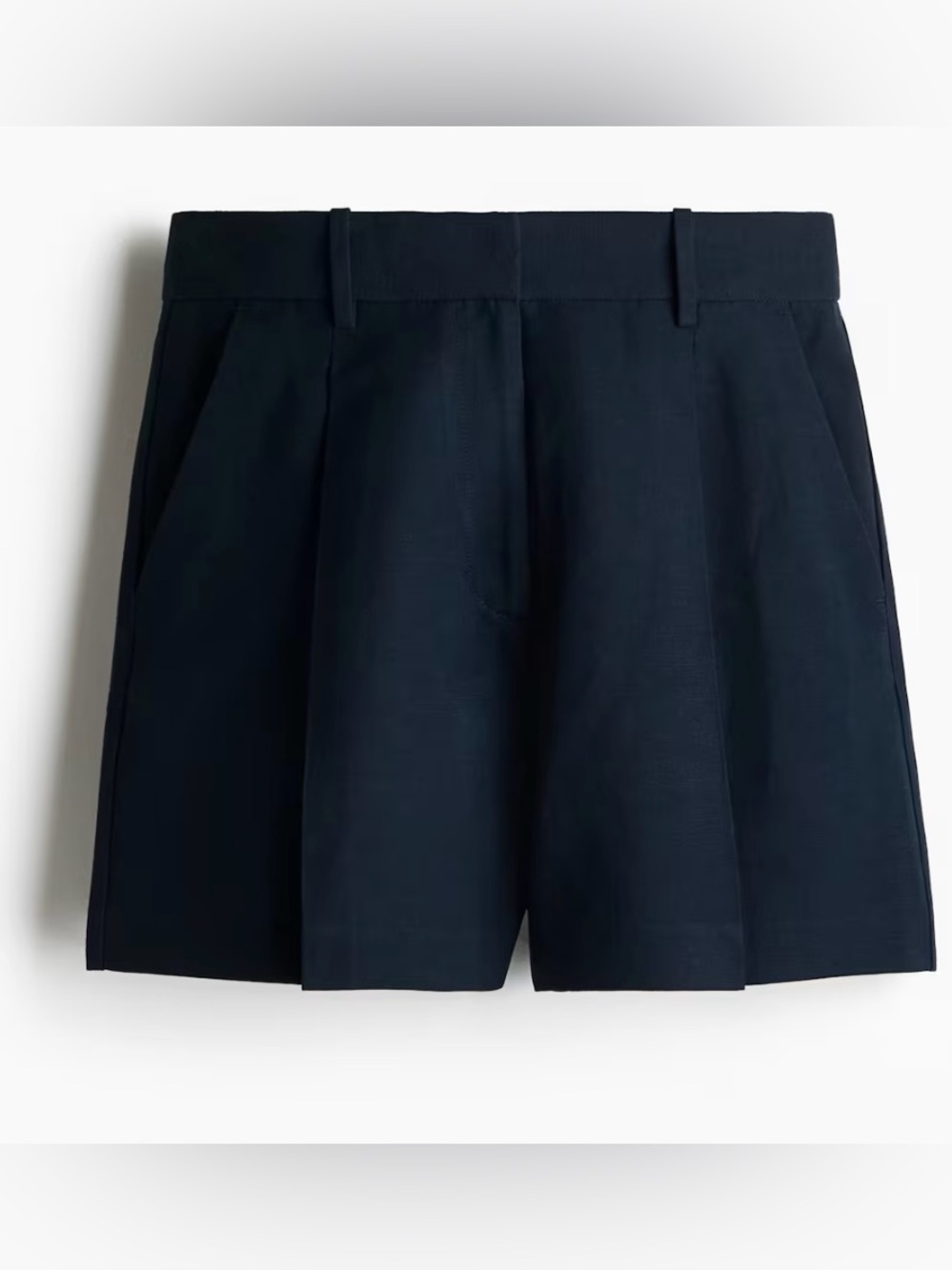 H&M Linen Blend Shorts size 10  NWT